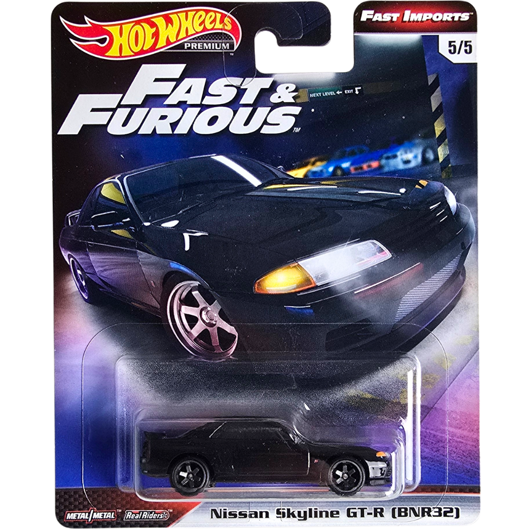 Hot Wheels Premium (Fast & Furious - Fast Imports) - Nissan Skyline GT-R (BNR32)