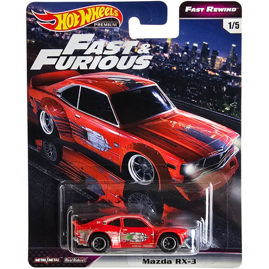 Hot Wheels Premium (Fast & Furious - Fast Rewind) - Mazda RX-3