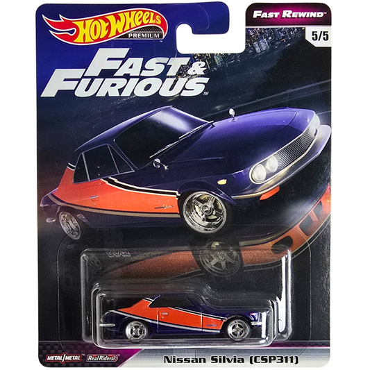 Hot Wheels Premium (Fast & Furious - Fast Rewind) - Nissan Silvia (CSP311)