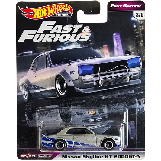 Hot Wheels Premium (Fast & Furious - Fast Rewind) - Nissan Skyline HT 2000GT-X