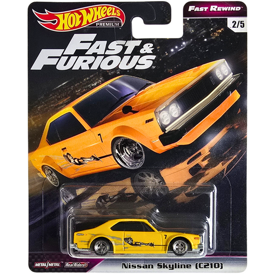 Hot Wheels Premium (Fast & Furious - Fast Rewind) - Nissan Skyline (C210)