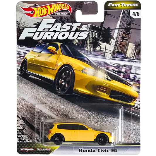 Hot Wheels Premium (Fast & Furious - Fast Tuners) - Honda Civic EG