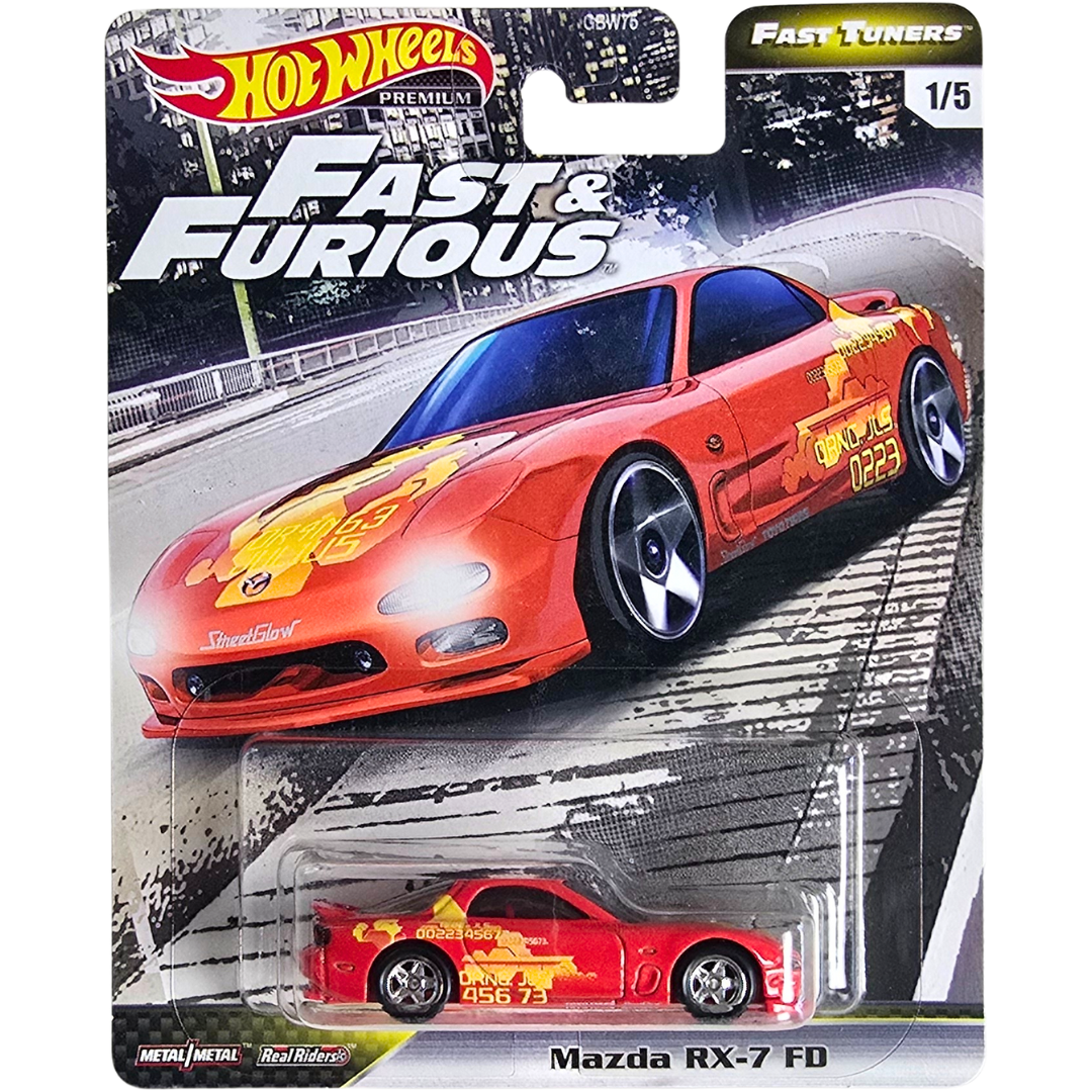 Hot Wheels Premium (Fast & Furious - Fast Tuners) - Mazda RX-7 FD