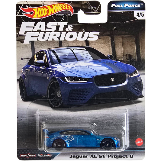 Hot Wheels Premium (Fast & Furious - Full Force) - Jaguar XE SV Project 8