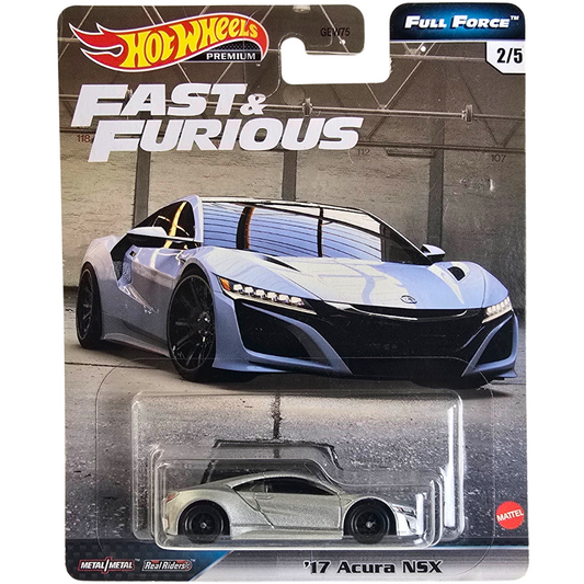 Hot Wheels Premium (Fast & Furious - Full Force) - '17 Acura NSX