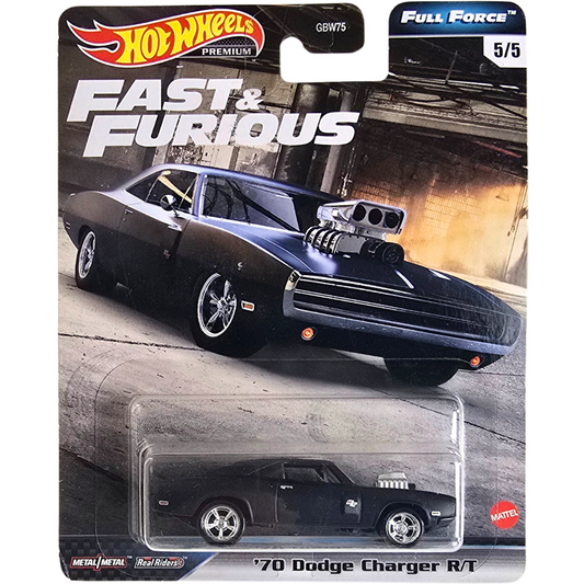 Hot Wheels Premium (Fast & Furious - Full Force) - '70 Dodge Charger R/T