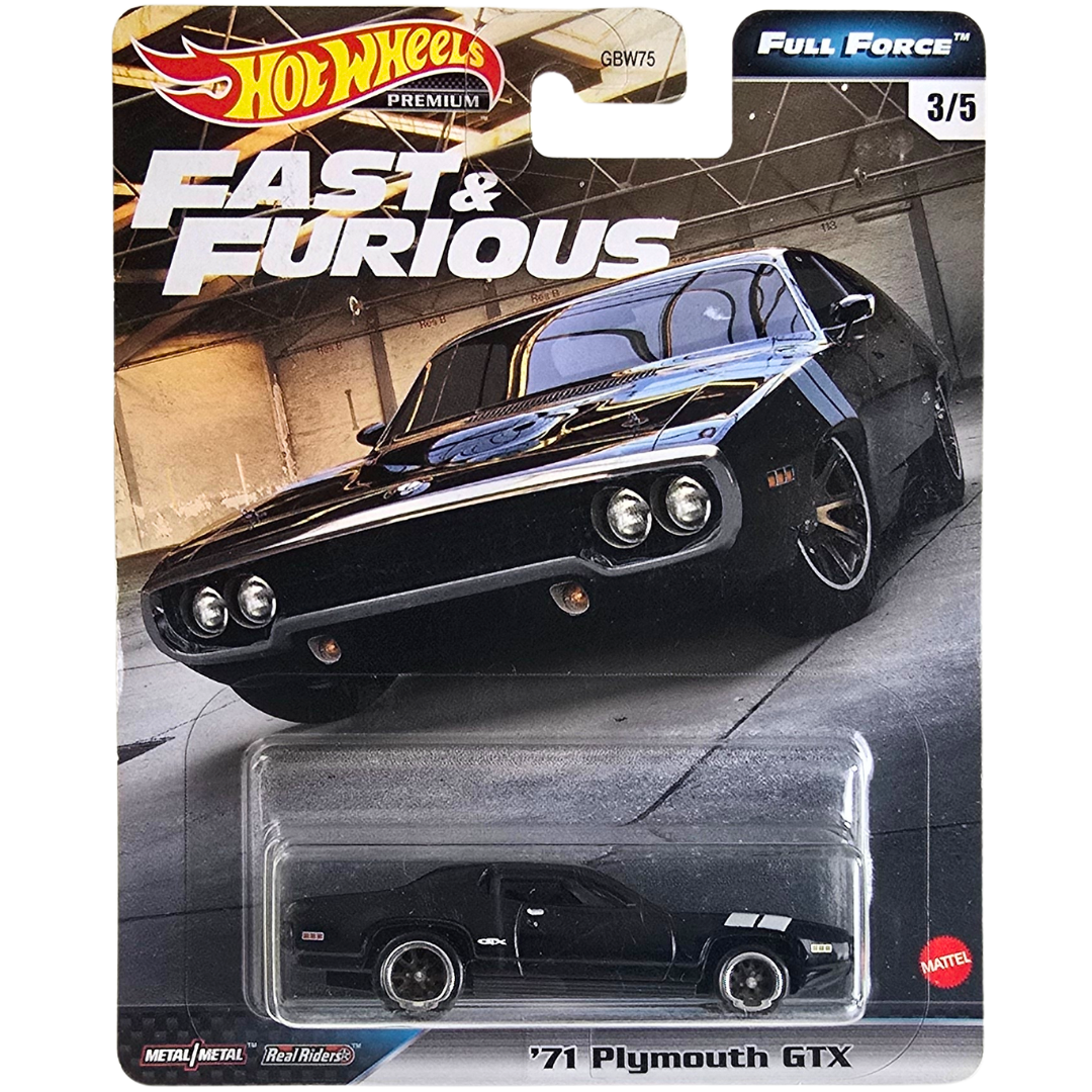 Hot Wheels Premium (Fast & Furious - Full Force) - '71 Plymouth GTX