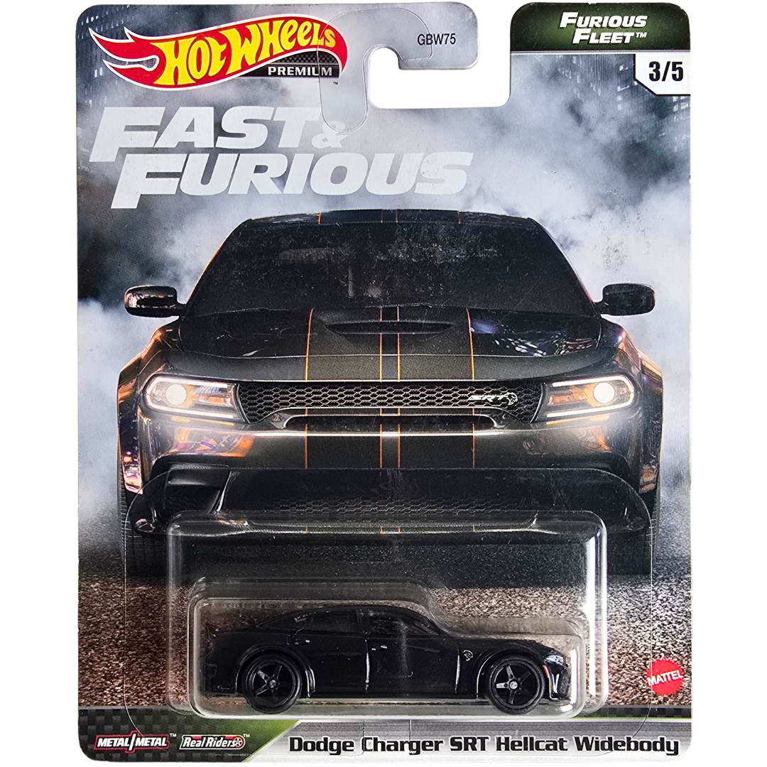 Hot Wheels Premium (Fast & Furious - Furious Fleet) - Dodge Charger SRT Hellcat Widebody