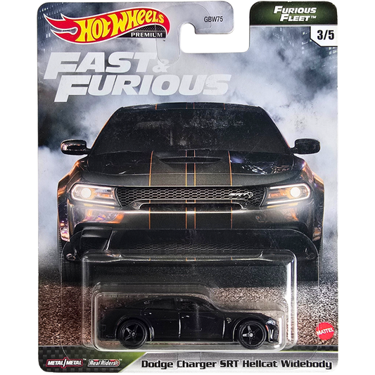 Hot Wheels Premium (Fast & Furious - Furious Fleet) - Dodge Charger SRT Hellcat Widebody