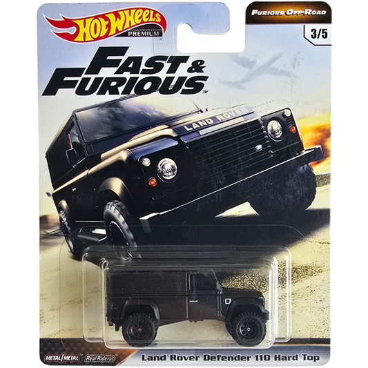 Hot Wheels Premium (Fast & Furious - Furious Off Road) - Land Rover defender 110 Hard Top