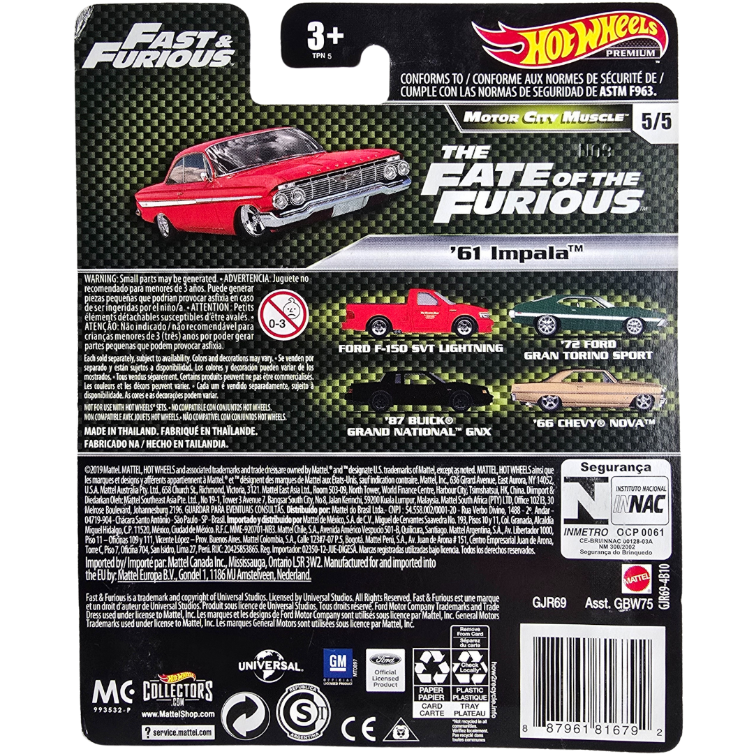 Hot Wheels Premium (Fast & Furious - Motor City Muscle) - '61 Impala