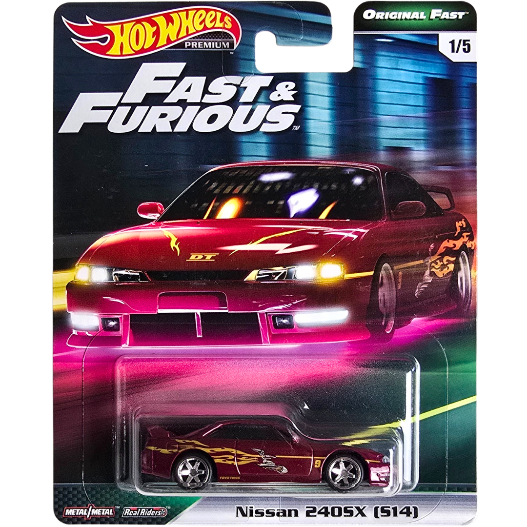 Hot Wheels Premium (Fast & Furious - Original Fast) - Nissan 240 SX (S14)
