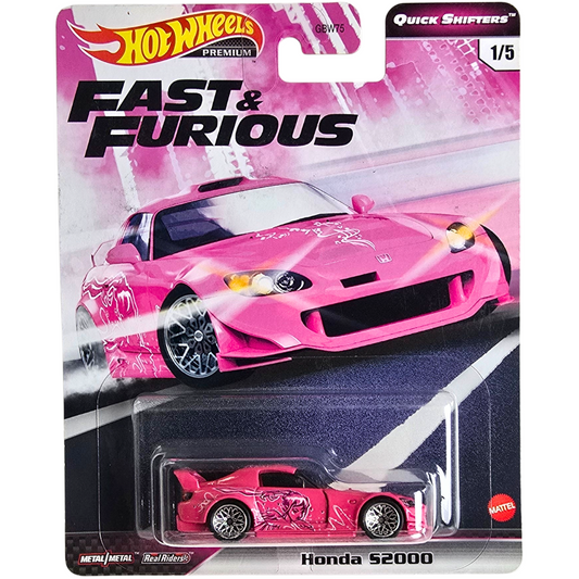 Hot Wheels Premium (Fast & Furious - Quick Shifters) - Honda S2000