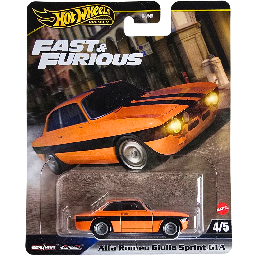Hot Wheels Premium (Fast & Furious) - Alfa Romeo Giulia Sprint GTA