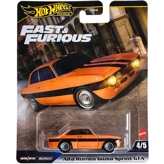 Hot Wheels Premium (Fast & Furious) - Alfa Romeo Giulia Sprint GTA