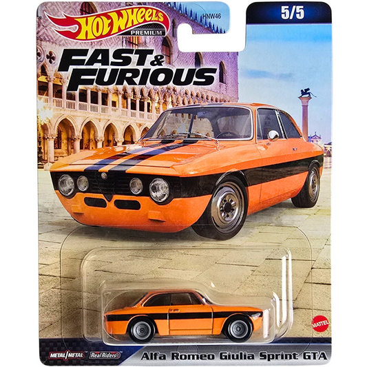 Hot Wheels Premium (Fast & Furious) - Alfa Romeo Giulia Sprint GTA