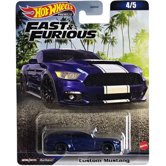 Hot Wheels Premium (Fast & Furious) - Custom Mustang