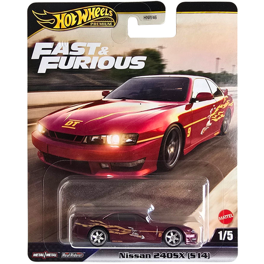 Hot Wheels Premium (Fast & Furious) - Nissan 240SX (S14)
