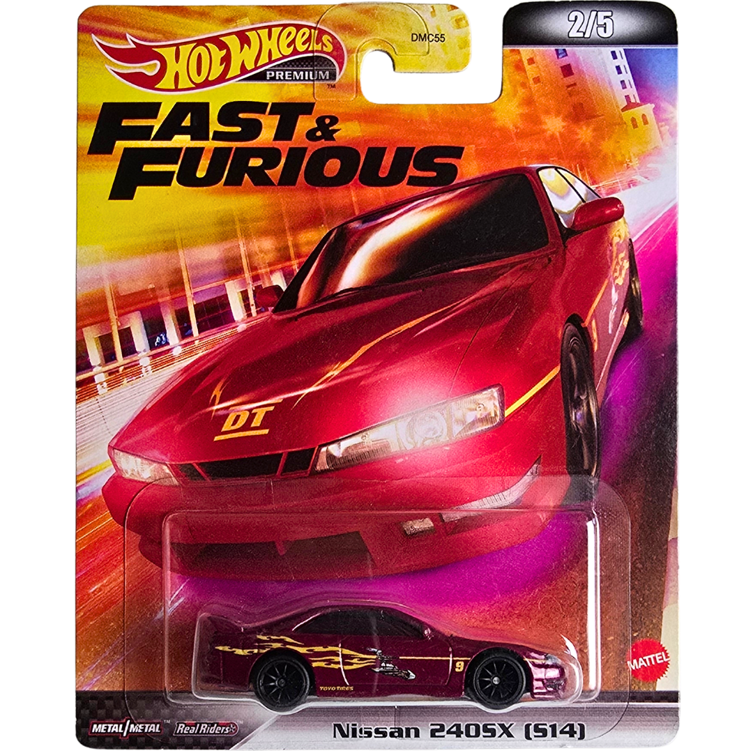Hot Wheels Premium (Fast & Furious) - Nissan 240SX (S14)