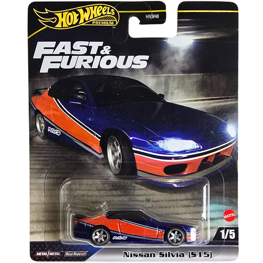 Hot Wheels Premium (Fast & Furious) - Nissan Silvia (S15)