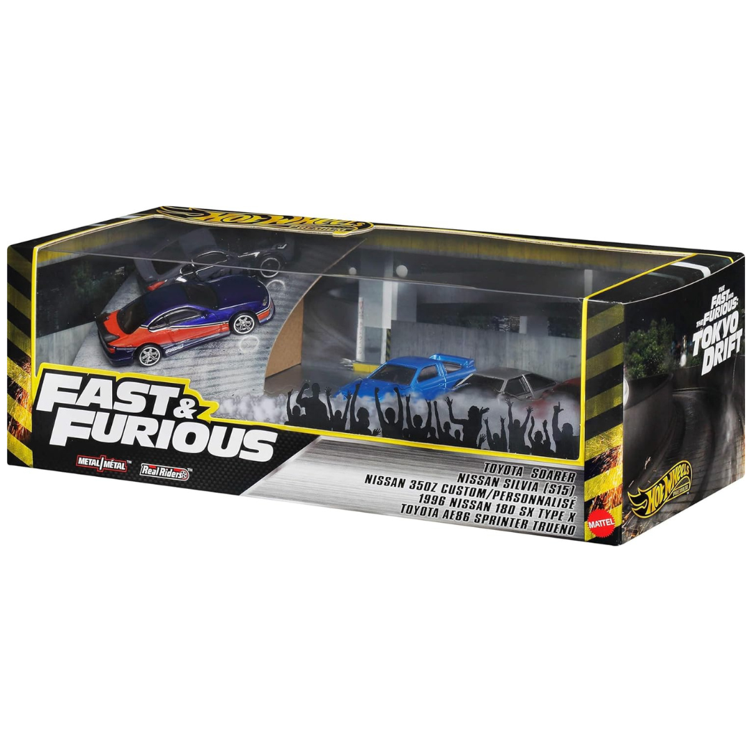 Hot Wheels Premium (Fast & Furious) -  Set Tokyo Drift