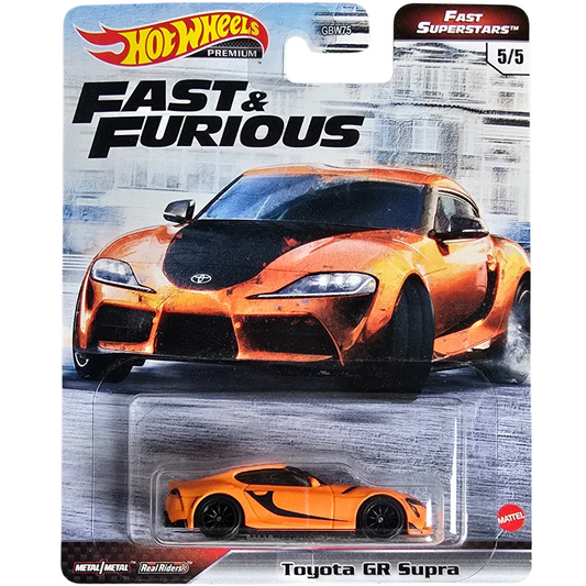 Hot Wheels Premium (Fast & Furious - Fast Superstars) - Toyota GR Supra