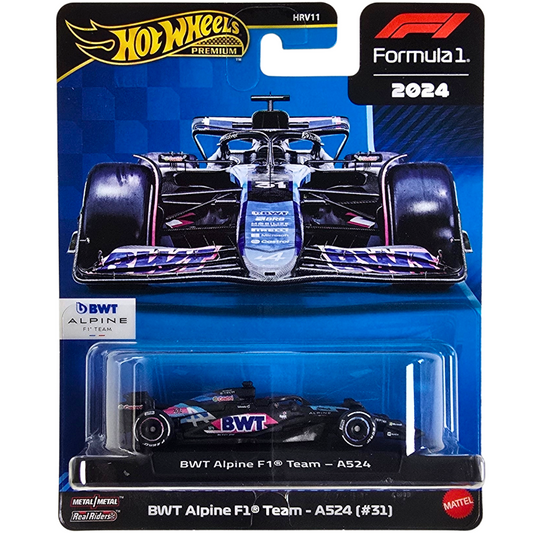Hot Wheels Premium (Formula 1 2024) - BWT Alpine F1 Team - A524 (#31)