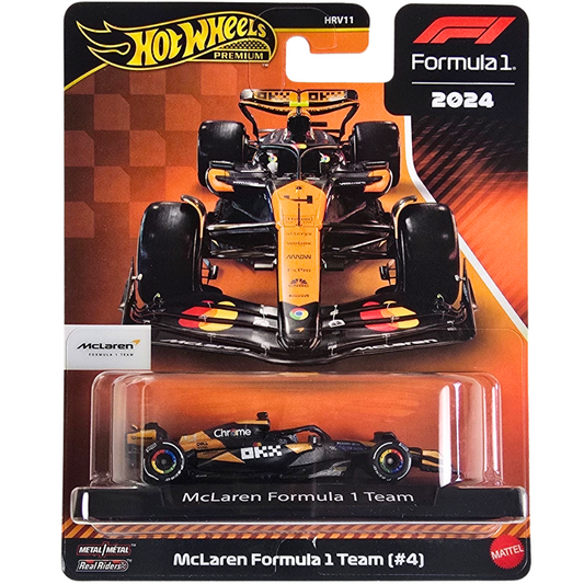 Hot Wheels Premium (Formula 1 2024) - McLaren Formula 1 Team (#4)