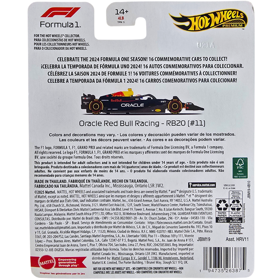Hot Wheels Premium (Formula 1 2024) - Oracle Red Bull Racing - RB20 (#11)