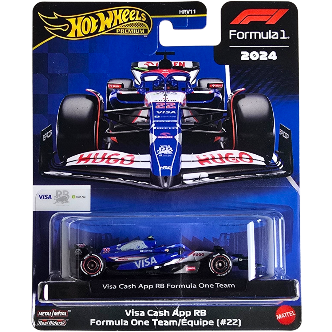 Hot Wheels Premium (Formula 1 2024) - Visa Cash App RB Formula One Team/Équipe (#22)