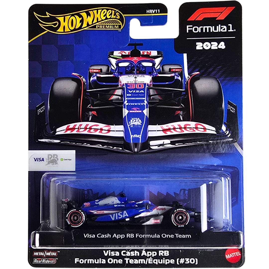 Hot Wheels Premium (Formula 1 2024) - Visa Cash App RB Formula One Team/Équipe (#30)