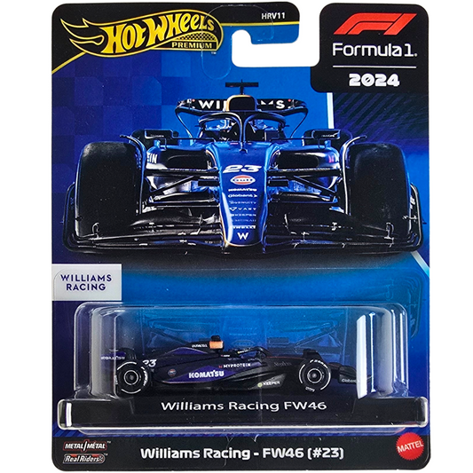 Hot Wheels Premium (Formula 1 2024) - Williams Racing - FW46 (#23)