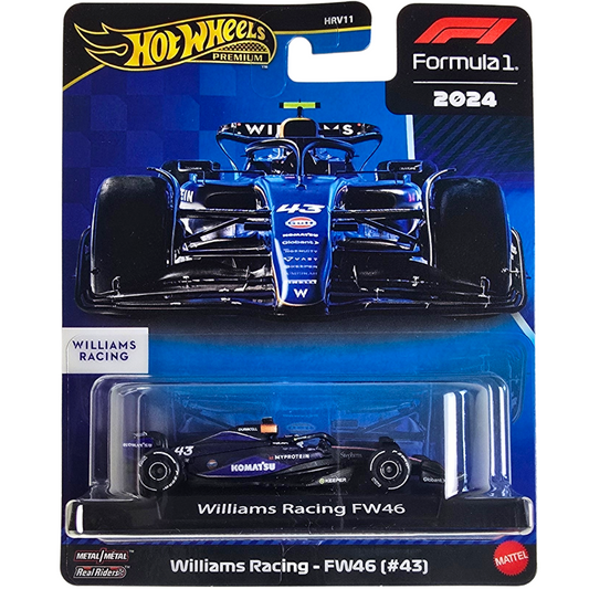 Hot Wheels Premium (Formula 1 2024) - Williams Racing - FW46 (#43)