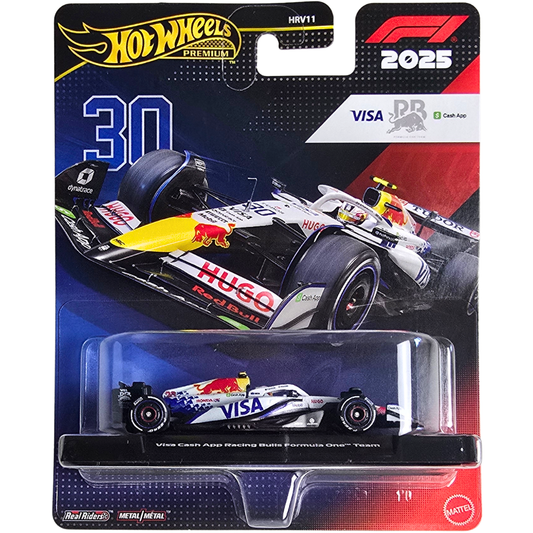 Hot Wheels Premium (Formula 1 2025) - Visa Cash App Racing Bulls Formula One Team/Équipe (#30)