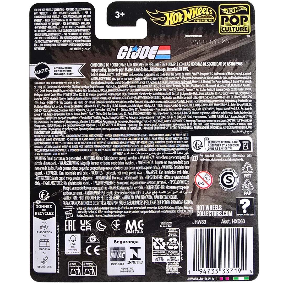 Hot Wheels Premium (G.I.JOE) - Cobra H.I.S.S.