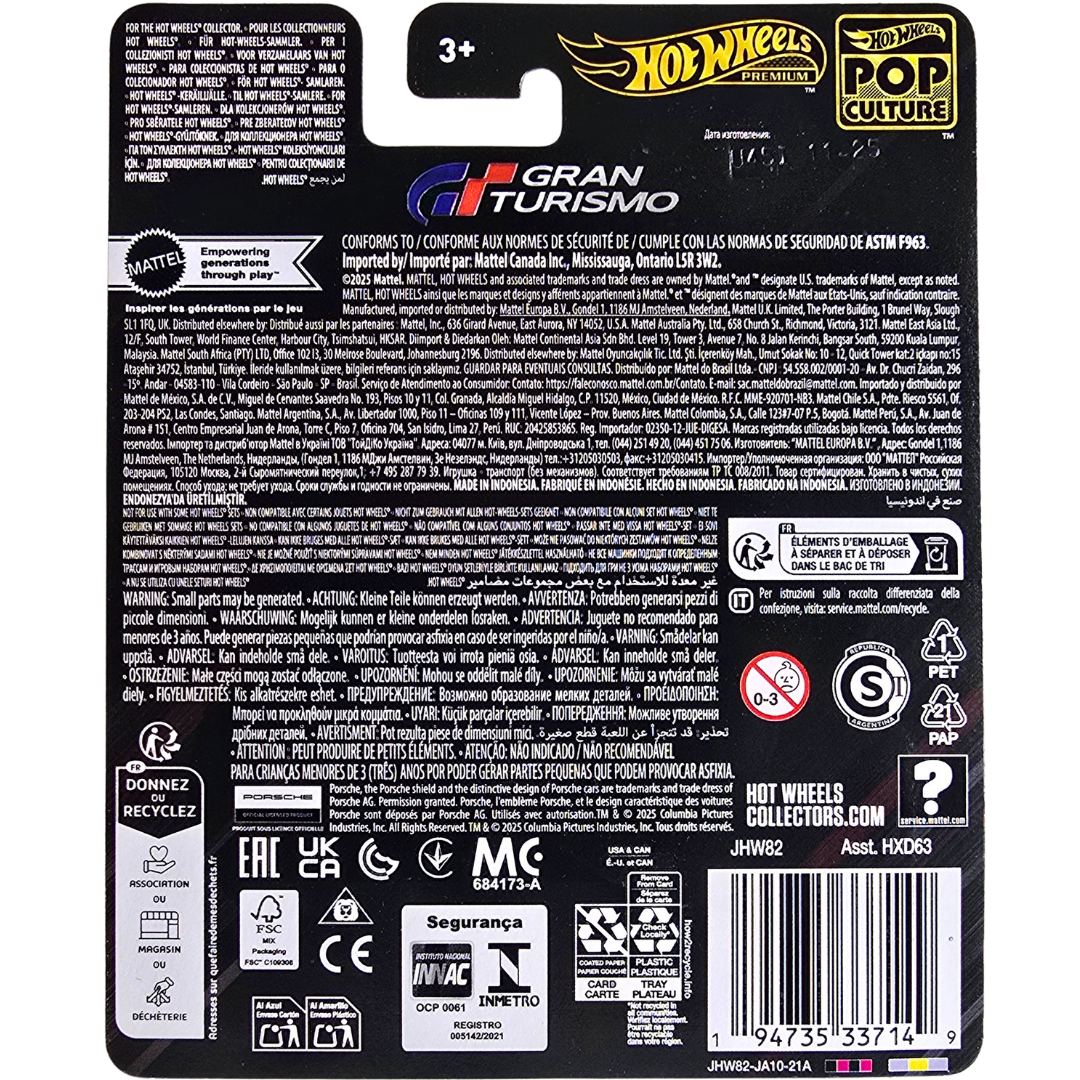 Hot Wheels Premium (Gran Turismo) - 2022 Porsche 911 GT3 RS