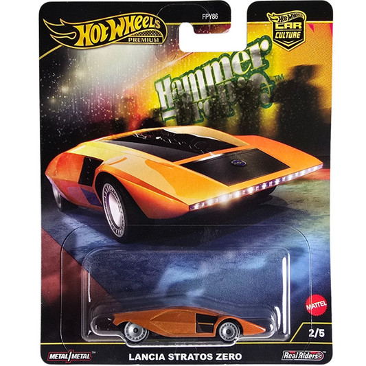 Hot Wheels Premium (Hammer Drops) - Lancia Stratos Zero