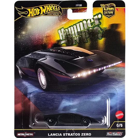 Hot Wheels Premium (Hammer Drops) - Lancia Stratos Zero (Chase)