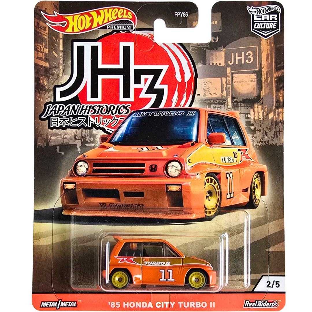 Hot Wheels Premium (Japan Historics 3) - '85 Honda City Turbo II