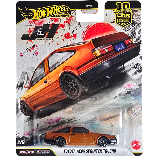 Hot Wheels Premium (Japan Historics 5) - Toyota AE86 Sprinter Trueno
