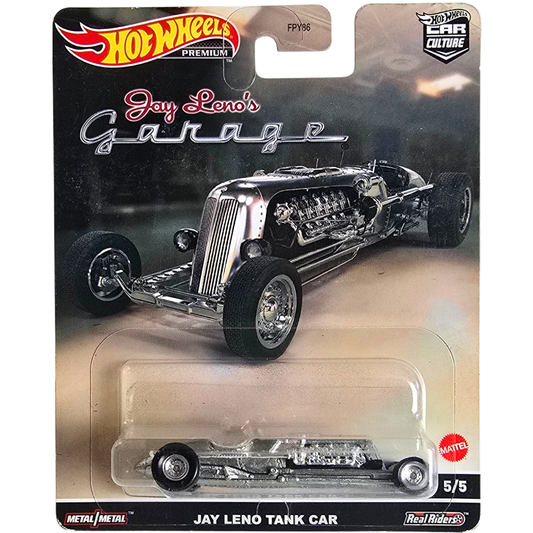 Hot Wheels Premium (Jay Leno's Garage) - Jay Leno Tank Car