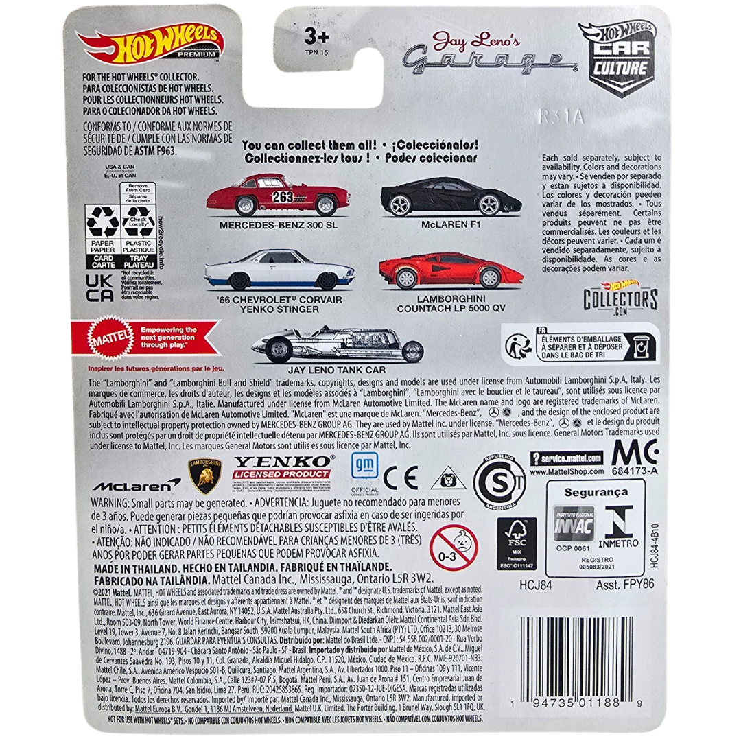 Hot Wheels Premium (Jay Leno's Garage) - '66 Chevrolet Corvair Yenko Stinger