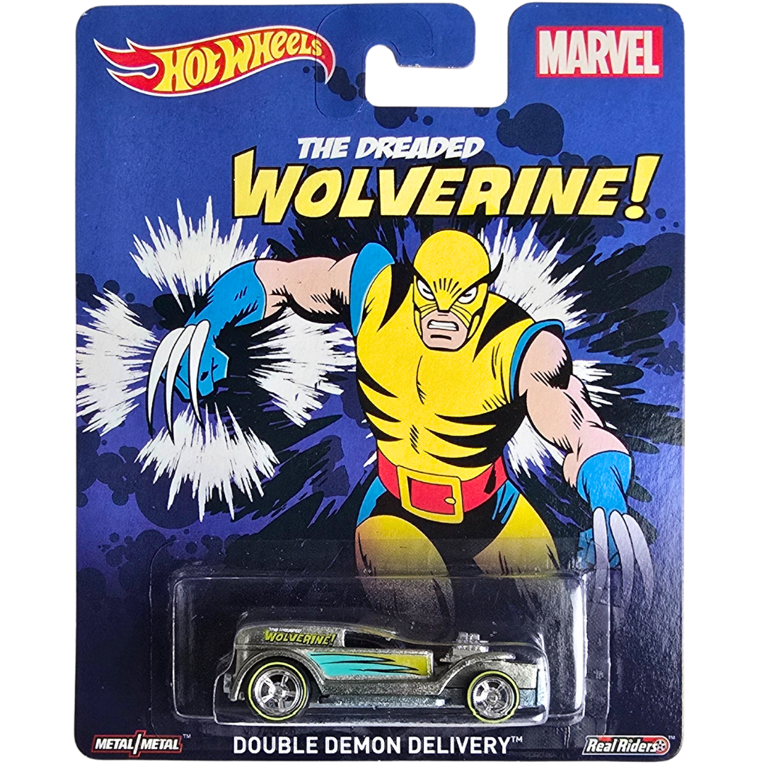 Hot Wheels Premium (MARVEL - The Dreaded Wolverine!) - Double Demon Delivery