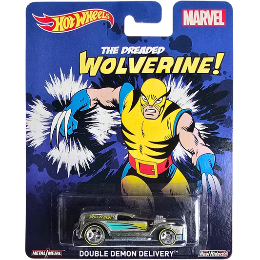 Hot Wheels Premium (MARVEL - The Dreaded Wolverine!) - Double Demon Delivery
