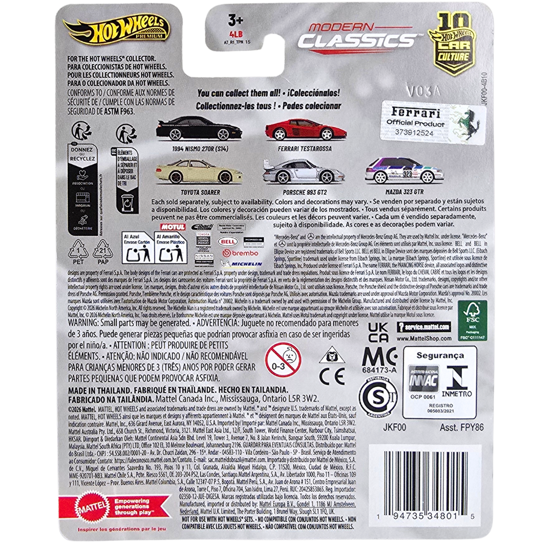 Hot Wheels Premium (Modern Classics) - Ferrari Testarossa