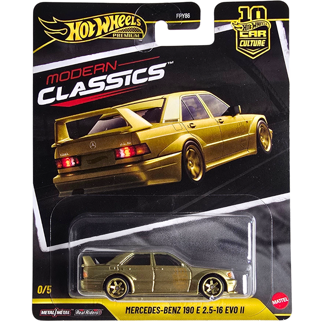 Hot Wheels Premium (Modern Classics) - Mercedes-Benz 190 E 2.5-16 EVO II