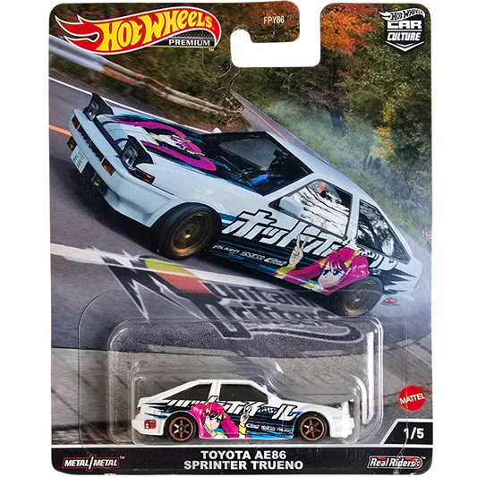 Hot Wheels Premium (Mountain Drifters) - Toyota AE86 Sprinter Trueno