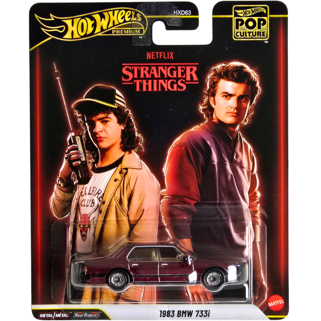 Hot Wheels Premium (Netflix - Stranger Things) - 1983 BMW 733i