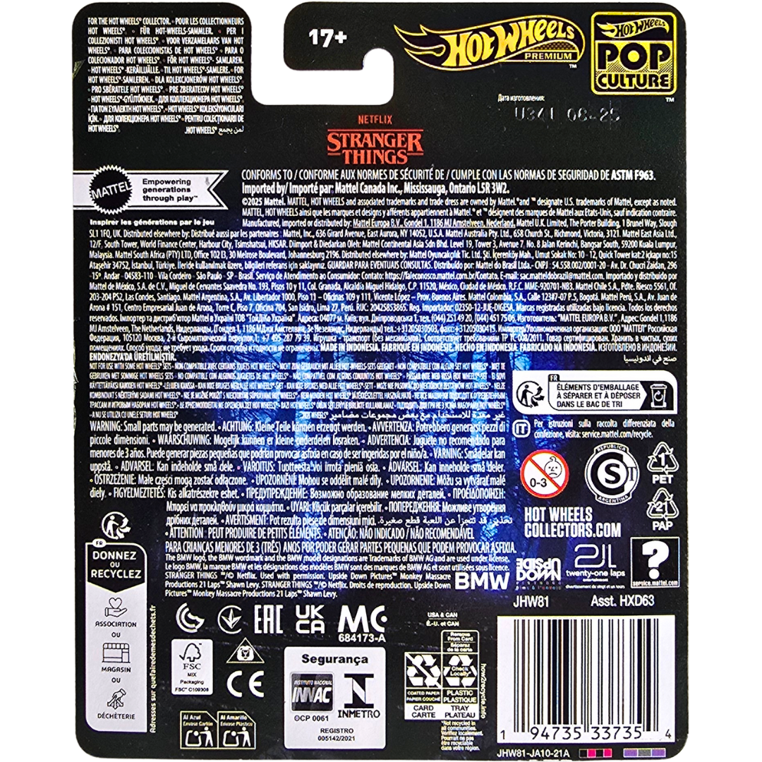 Hot Wheels Premium (Netflix - Stranger Things) - 1983 BMW 733i