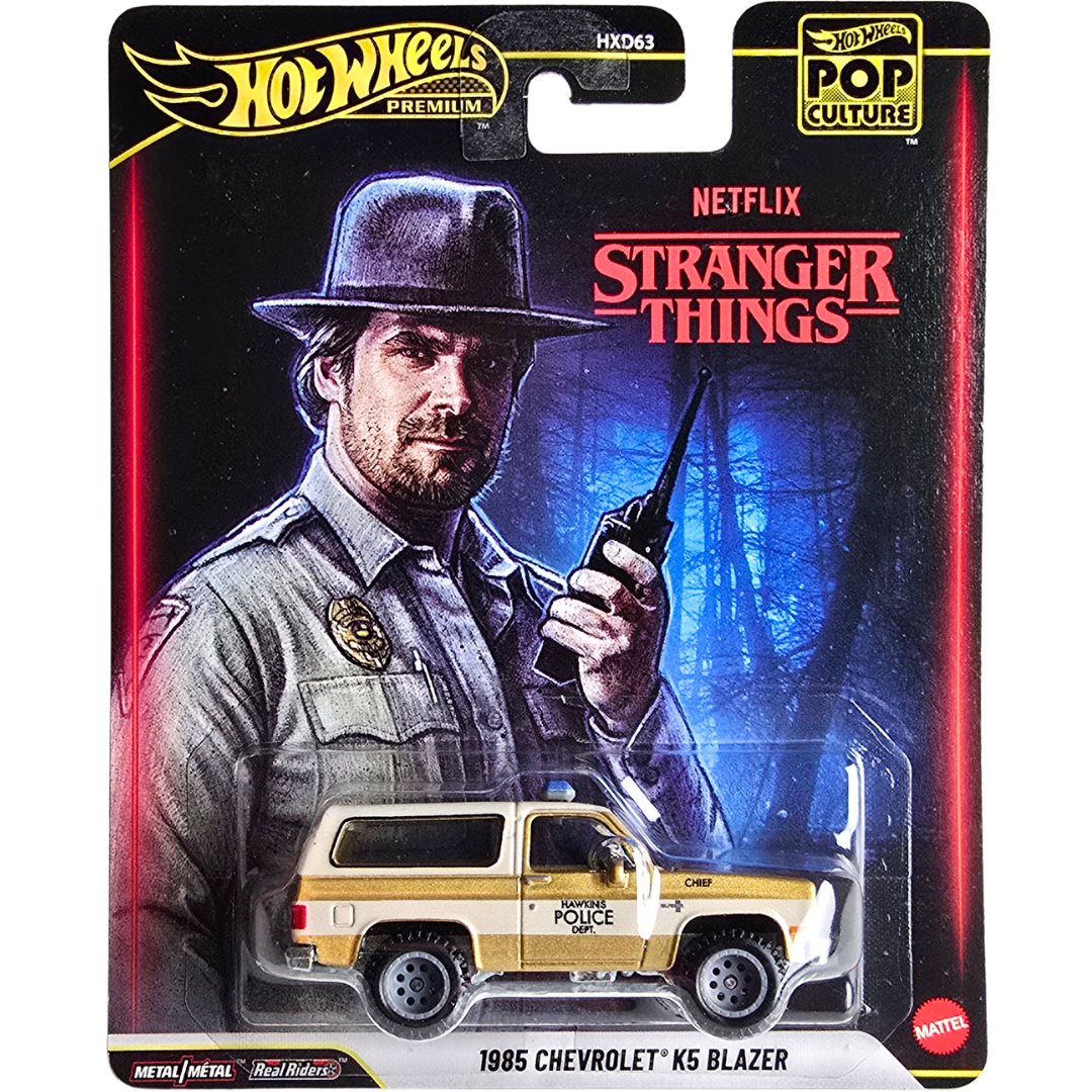Hot Wheels Premium (Netflix - Stranger Things) - 1985 Chevrolet K5 Blazer